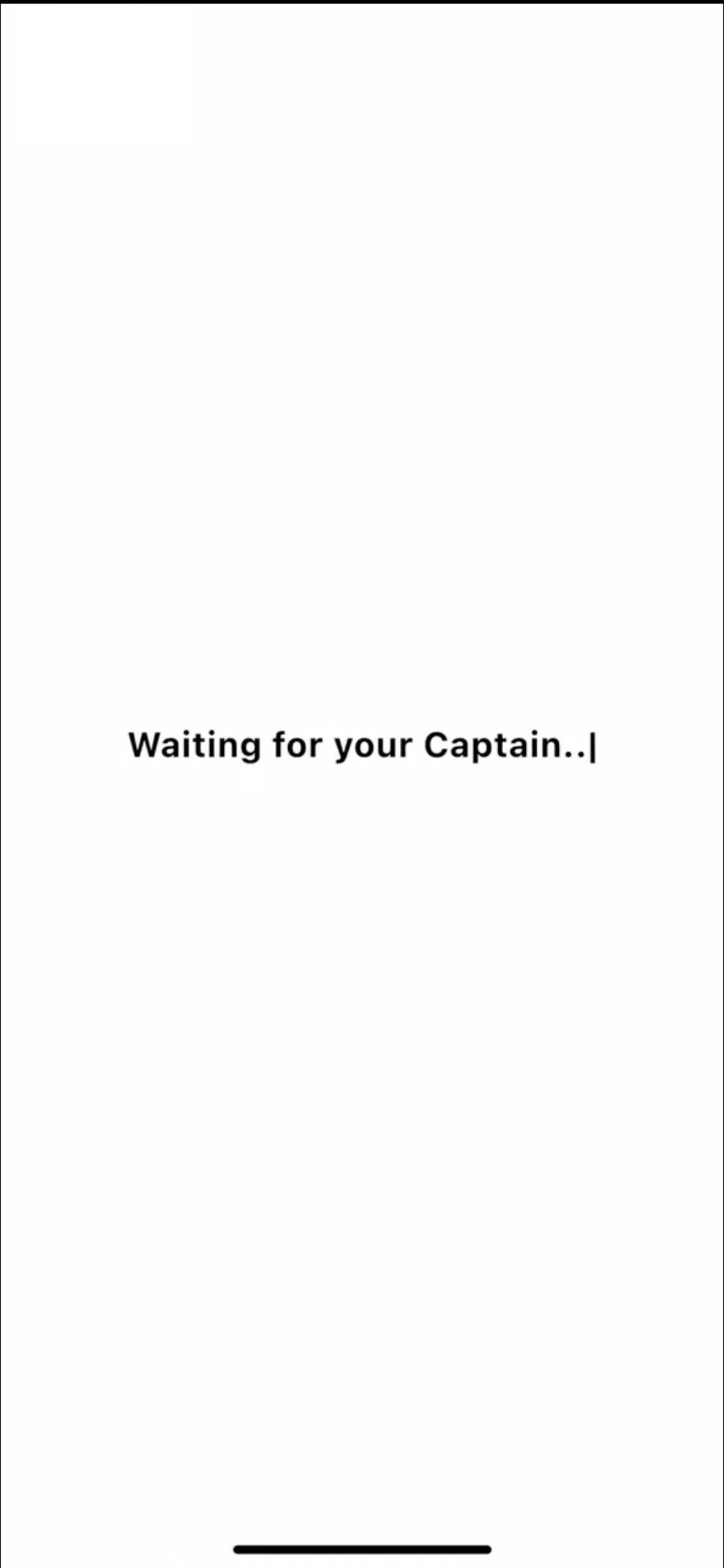 Awaiting confirmation